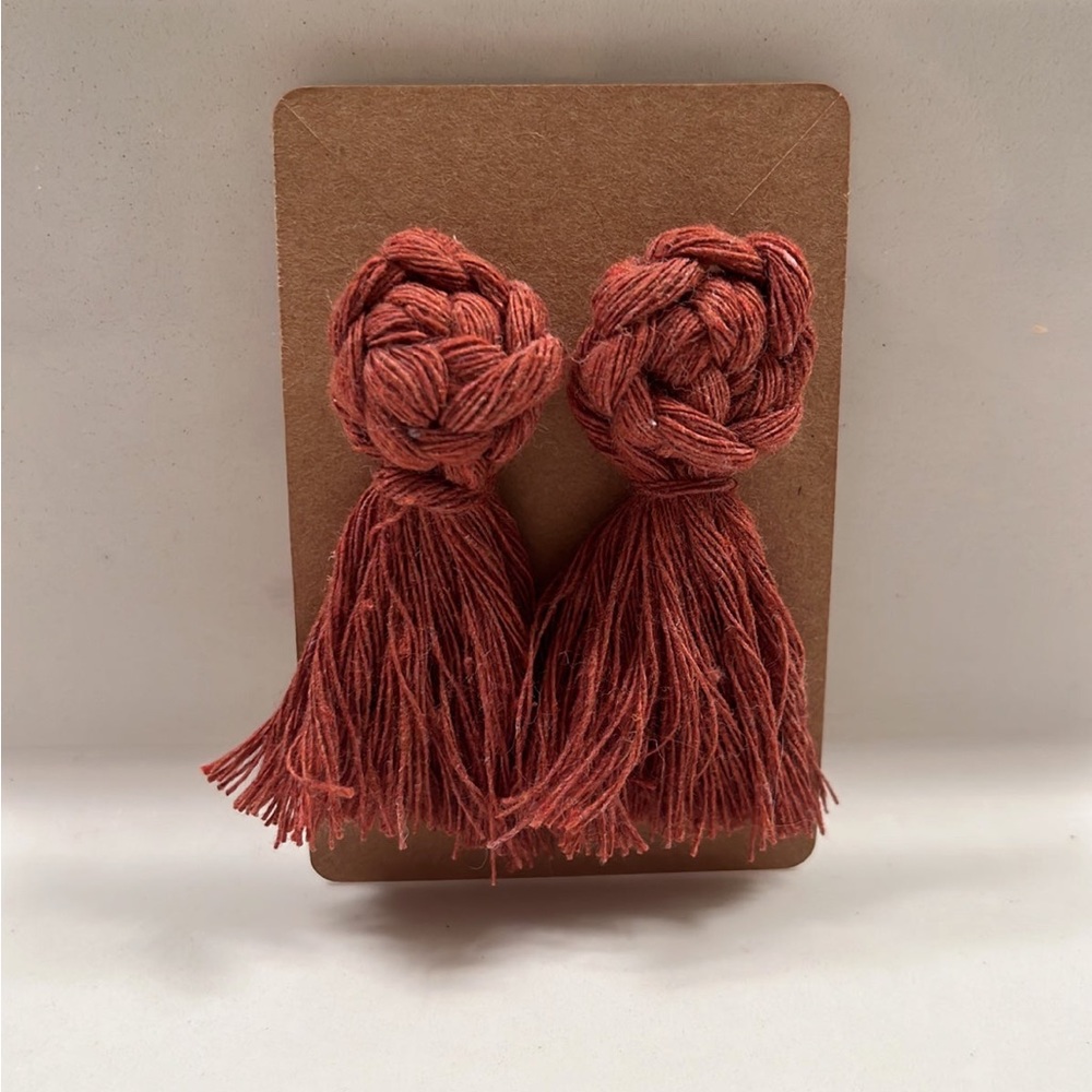 Handmade Macrame Earrings